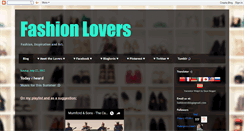 Desktop Screenshot of fashlovers.blogspot.com