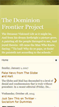 Mobile Screenshot of dominionfrontier.blogspot.com