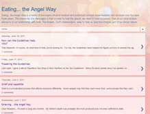 Tablet Screenshot of eatingtheangelway.blogspot.com