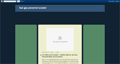 Desktop Screenshot of fast-gas-powered-scooter.blogspot.com