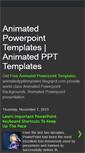 Mobile Screenshot of animatedppttemplates.blogspot.com