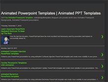 Tablet Screenshot of animatedppttemplates.blogspot.com