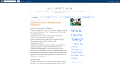 Desktop Screenshot of allaboutaids.blogspot.com
