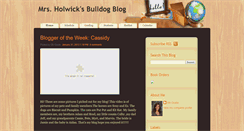 Desktop Screenshot of 5hbulldogblog.blogspot.com