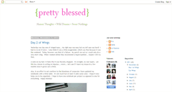 Desktop Screenshot of prettyblessed.blogspot.com