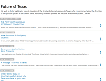 Tablet Screenshot of futureoftexas.blogspot.com