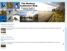 Tablet Screenshot of birdlesscuddesdon.blogspot.com
