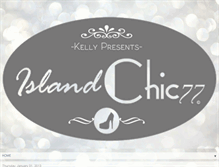 Tablet Screenshot of islandchic77.blogspot.com