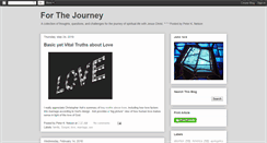 Desktop Screenshot of forthejourney.blogspot.com