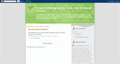 Desktop Screenshot of clinicadebiomagnetismo.blogspot.com