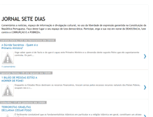 Tablet Screenshot of jornalsetedias.blogspot.com