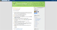 Desktop Screenshot of cannonsartroom.blogspot.com