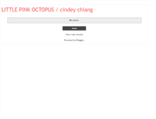 Tablet Screenshot of littlepinkoctopus.blogspot.com
