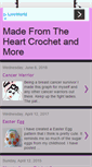 Mobile Screenshot of madefromtheheartcrochetandmore.blogspot.com