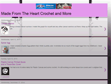 Tablet Screenshot of madefromtheheartcrochetandmore.blogspot.com