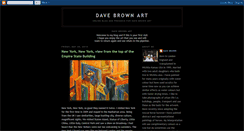 Desktop Screenshot of davebrownart.blogspot.com