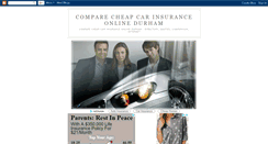 Desktop Screenshot of comparecheapcarinsuranceonlinedurham.blogspot.com
