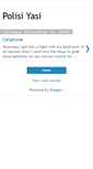 Mobile Screenshot of polisiyasi.blogspot.com