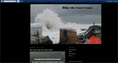 Desktop Screenshot of lostcoastbike.blogspot.com