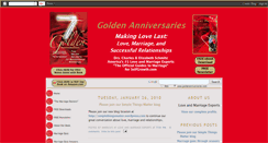 Desktop Screenshot of goldenanniversaries.blogspot.com