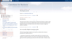 Desktop Screenshot of cathbizethics.blogspot.com