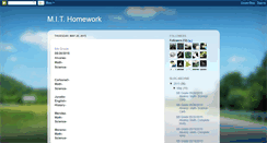 Desktop Screenshot of homeworkatmit.blogspot.com