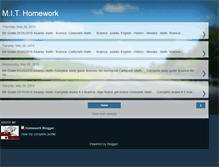 Tablet Screenshot of homeworkatmit.blogspot.com