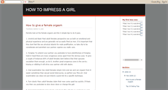 Desktop Screenshot of howtoimpressgirl.blogspot.com