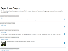 Tablet Screenshot of expeditionoregon.blogspot.com