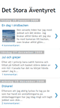 Mobile Screenshot of detstoraaventyret.blogspot.com