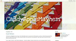 Desktop Screenshot of candyapplemayhem.blogspot.com