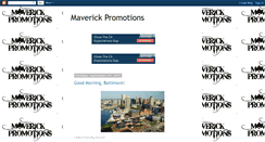 Desktop Screenshot of maverickpromotes.blogspot.com