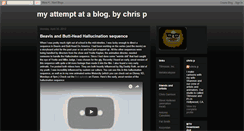 Desktop Screenshot of chrisprynoski.blogspot.com