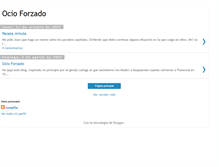 Tablet Screenshot of ocioforzado.blogspot.com