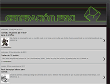 Tablet Screenshot of generacionfriki.blogspot.com