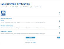 Tablet Screenshot of infohasuko.blogspot.com