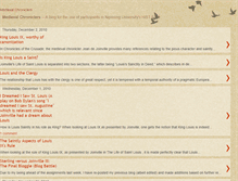 Tablet Screenshot of medievalchroniclers.blogspot.com