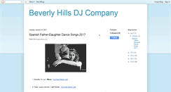 Desktop Screenshot of beverlyhillsdj.blogspot.com