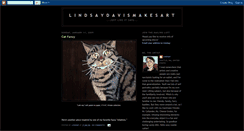 Desktop Screenshot of lindsaydavismakesart.blogspot.com