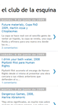 Mobile Screenshot of elclubdelaesquina.blogspot.com