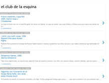 Tablet Screenshot of elclubdelaesquina.blogspot.com