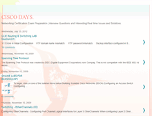 Tablet Screenshot of ciscodays.blogspot.com