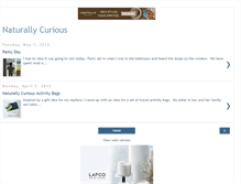 Tablet Screenshot of naturallycuriouschildren.blogspot.com