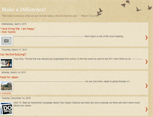 Tablet Screenshot of how2makeadifferencenow.blogspot.com