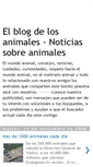 Mobile Screenshot of elblogdelosanimales.blogspot.com