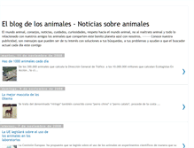 Tablet Screenshot of elblogdelosanimales.blogspot.com