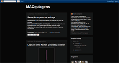 Desktop Screenshot of macquiagens.blogspot.com