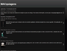 Tablet Screenshot of macquiagens.blogspot.com