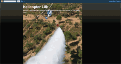 Desktop Screenshot of helicopterlife.blogspot.com