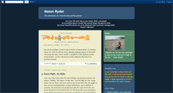 Desktop Screenshot of mason-ryder.blogspot.com